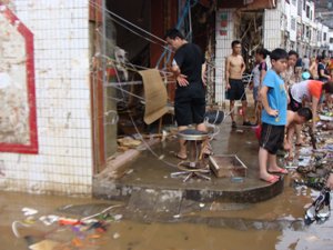 文昌珠寶店遭大水&ldquo;洗劫&rdquo; 上百萬元首飾被沖走