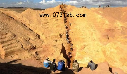 狂野西部！揭秘非洲人挖鉆石