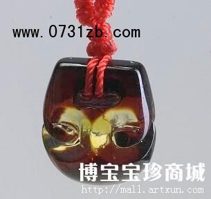 濃艷凝重血珀 保健功能受人重視