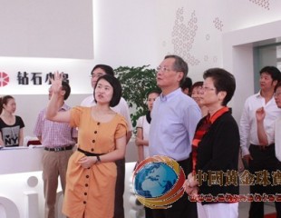 上海市委領(lǐng)導(dǎo)王戰(zhàn)一行調(diào)研珠寶零售品牌鉆石小鳥