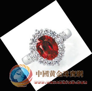 極品紅寶石鉆戒