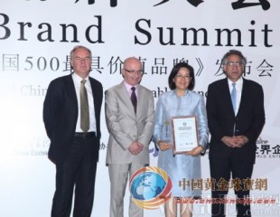 周大福蟬聯(lián)2013年度《中國(guó)500最具價(jià)值品牌》珠寶類品牌第一位