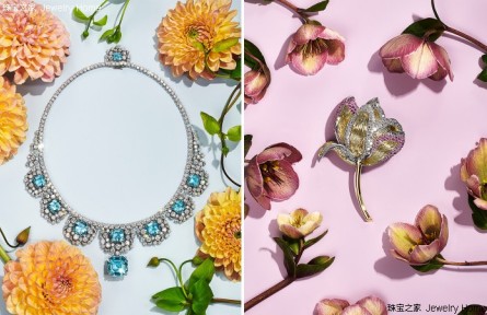 蒂芙尼發(fā)布2022 Blue Book 高級(jí)珠寶系列BOTANICA 夏季新作