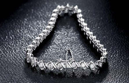 白金鉆石手鏈