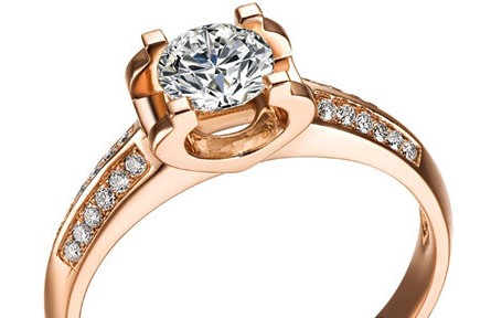 玫瑰金鉆戒多少錢