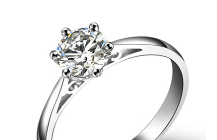 定制鉑金鉆戒