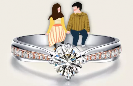 一生只能定制一枚鉆戒