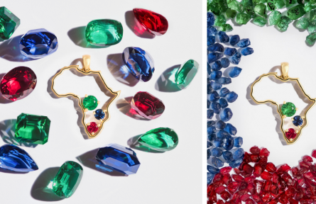 Gemfields獨(dú)家設(shè)計(jì)慈善吊墜 以公益致敬‘三大'彩色寶石