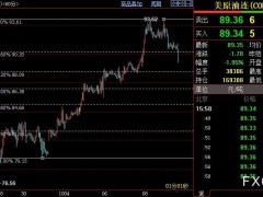 NYMEX原油后市下看88.09美元