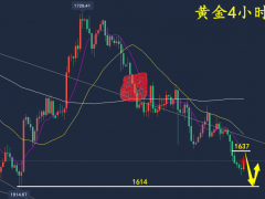 萬錦晟10.20黃金看空不追空謹防有反彈，最新黃金走勢分析！