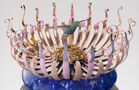 梵克雅寶作品亮相倫敦 Masterpiece 2022 藝術博覽會：綠蜂鳥之夢、胸針