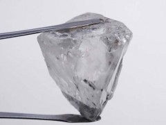 安哥拉 Lulo 礦區(qū)新發(fā)現(xiàn)一顆160ct鉆石原石