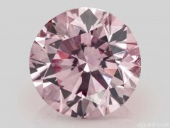 2.00ct圓形紫粉鉆以220萬澳元成交，打破澳大利亞粉鉆拍賣紀(jì)錄！