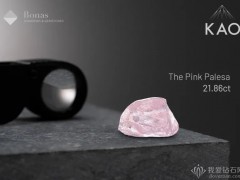 Namakwa Diamonds將在安特衛(wèi)普出售一顆21.86克拉粉鉆原石