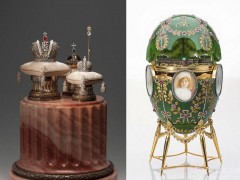 倫敦 V&A 博物館“Fabergé In London”珠寶展：法貝熱古董珠寶作品