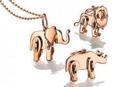 蒂芙尼推出Save the Wild新作：大象、獅子與犀牛