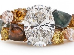 De Beers 戴比爾斯 Soothing Lotus 彩鉆戒指
