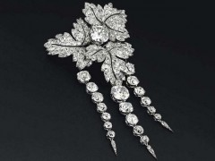 法國皇室珠寶：紅醋栗葉胸針