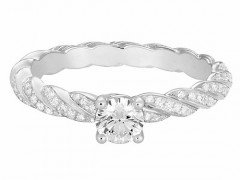 Fred推出Solitaire Force 10婚禮珠寶系列：盤(pán)繞的繩索