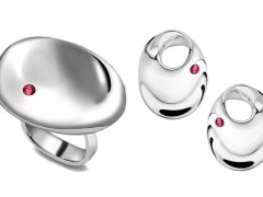 Georg Jensen 與 Gemfields 合作推出鑲嵌紅寶石銀飾系列