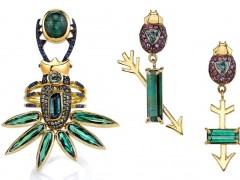 墨西哥珠寶設計師推出Backyard珠寶系列：后院花園中的甲蟲