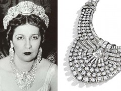 埃及王太后 Queen Nazli 的梵克雅寶 Van Cleef & Arpels 鉆石項(xiàng)鏈
