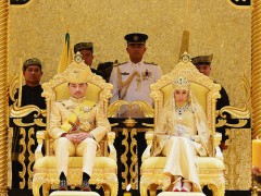 文萊王子大婚 “富得流油”的婚禮現(xiàn)場(chǎng)