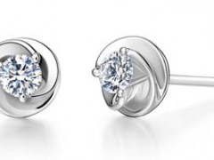 鉆石耳釘款式圖片|鉆石耳釘多少錢