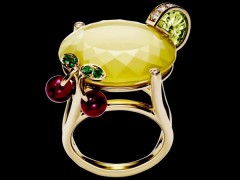 伯爵全新奢華Limelight雞尾酒指環(huán)