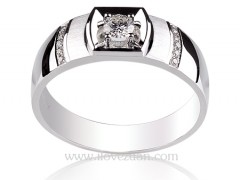 2012年情人節(jié)禮物推薦之三大暢銷男士鉆戒