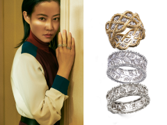 演員譚卓佩戴布契拉提珠寶 亮相釜山國際電影節(jié)