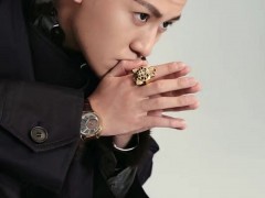 秦俊杰佩戴卡地亞珠寶 拍攝《芭莎珠寶》雜志時尚大片