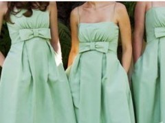 伴娘身材不同，選擇禮服也不同