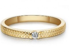 黃金帶鉆戒指多少錢(qián)？黃金鉆石戒指價(jià)格