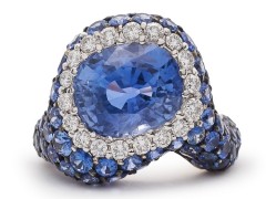 德·克里斯可諾de Grisogono High Jewellery 藍(lán)寶石戒指