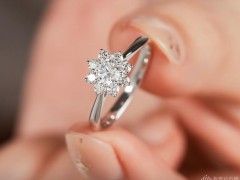 【花冠】群鑲顯大款鉆戒，30分鉆石得克拉鉆戒效果！