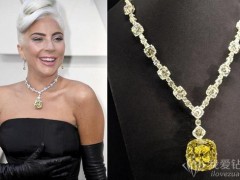Lady Gaga佩戴128克拉蒂芙尼黃鉆項(xiàng)鏈現(xiàn)身奧斯卡