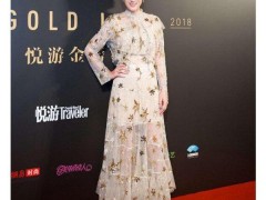 陳喬恩佩戴戴比爾斯珠寶出席活動 魅力四射