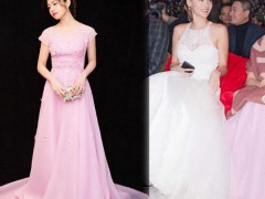 張柏芝、陳妍希佩戴戴比爾斯珠寶出席2017閱文超級IP風云盛典