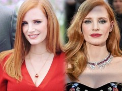 杰西卡·查斯坦攜伯爵珠寶出席戛納電影節(jié)