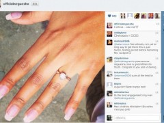 巴神12萬(wàn)歐結(jié)婚鉆戒求婚性感女友