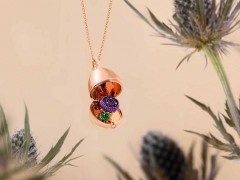 Laings推出法貝熱（Fabergé）合作款薊花驚喜彩蛋吊墜