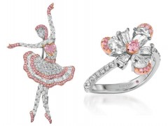 美國(guó)鉆石品牌Scott West推出Twilight系列珠寶：阿蓋爾粉鉆