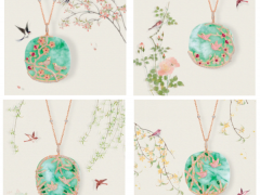 Qeelin麒麟珠寶以溫潤翡翠描繪春日唯美畫卷