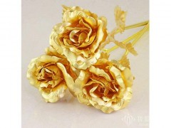 金箔玫瑰是真金的嗎|金箔玫瑰花是什么材質(zhì)