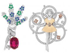 梵克雅寶推出 Feminine Figures 仙子胸針新作