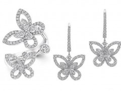 Graff（格拉夫）推出 Butterfly Silhouette 系列新作：蝴蝶蹁躚