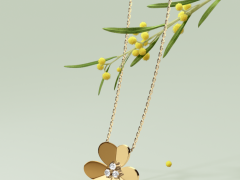 梵克雅寶呈現(xiàn)Frivole系列新作：紅寶石吊墜