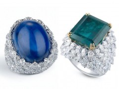 Mouawad（懋琬）推出 Festive Rings 系列雞尾酒戒指：彩色寶石