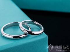 tiffany 鉑金對戒價格及款式圖片介紹